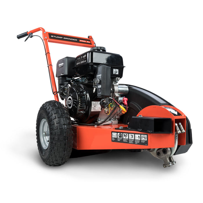 DR PRO XL 11.7HP Gas Powered Stump Grinder