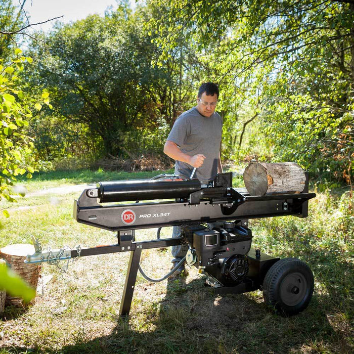 DR PRO XL34T (34 Ton) Horizontal-Vertical Log Splitter