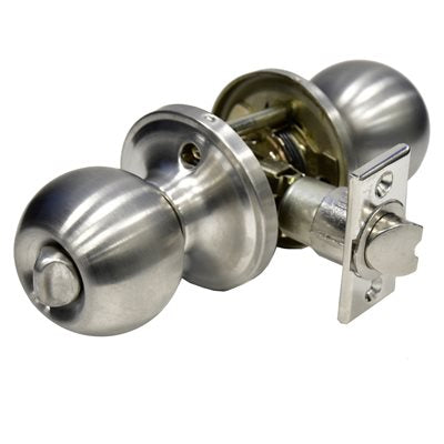 Door Lock Privacy Knob Residential - Stainless Steel