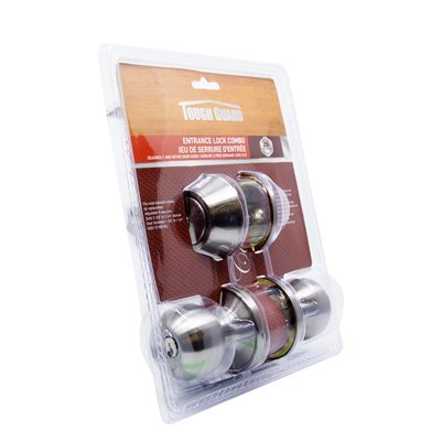 Combination Entry Door Lock Set Stainless Steel