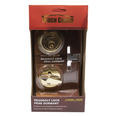 Single Cylinder Deadbolt