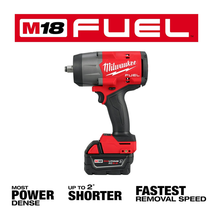 Milwaukee M18 FUEL 1/2" High Torque Impact wrench w/ Friction Ring Kit