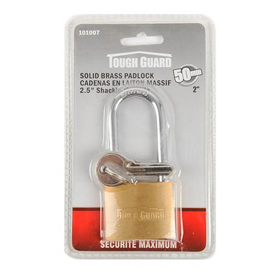 Brass Padlocks 2-1/2" Shackle Keyed Alike