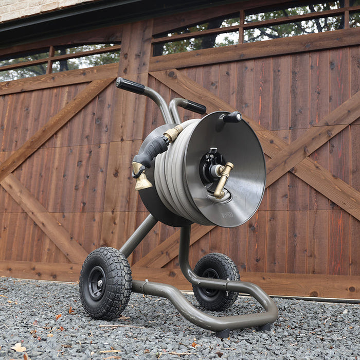 Eley 2-Wheel Garden Hose Reel Cart