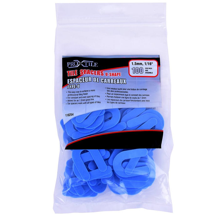 Toolway 100PK U-Type Tile Spacers