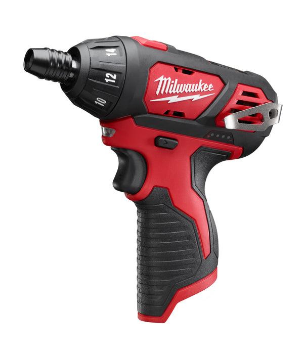 Milwaukee M12 Cordless 1/4" Hex Screwdriver - Tool Only