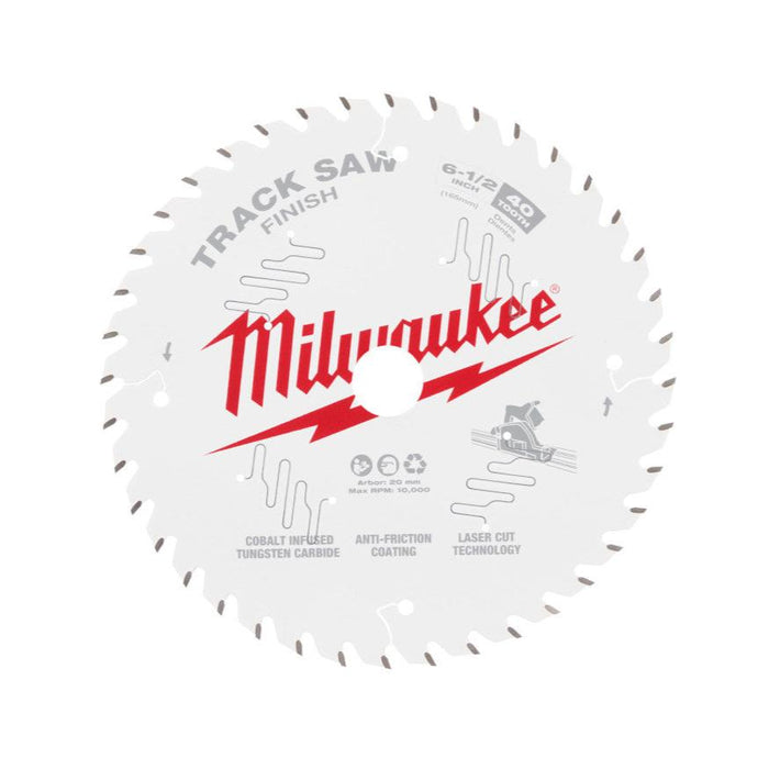 Milwaukee 6-1/2" 40T Finish Track Saw Blade