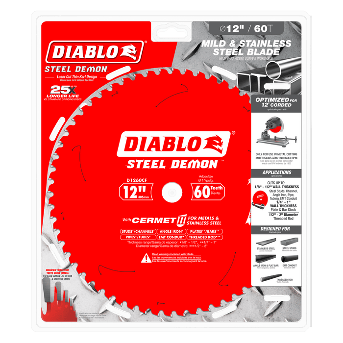 Diablo Demon™ Cermet II Saw Blade For Medium Metal