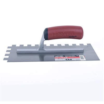 Tooltech Notched Trowel Red Handle 11" x 4-1/2"