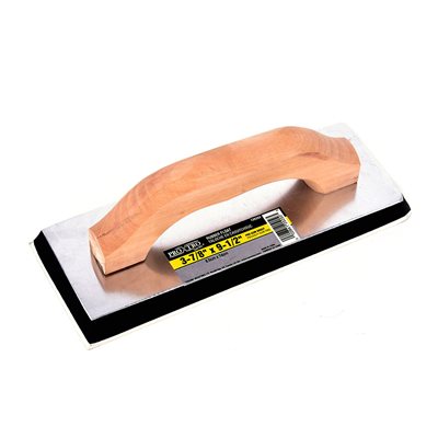 Tooltech Professional Gum Rubber Float Wooden Handle