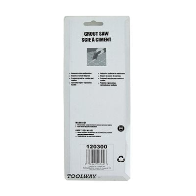 Tooltech Grout Remover with Double Blade