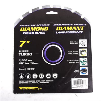 Tooltech Contractor Grade Diamond Saw Blades