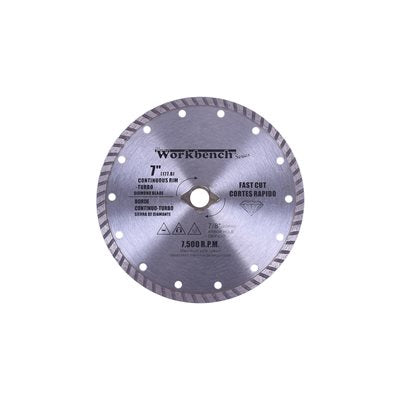 Tooltech 3 pc. Diamond Saw Blade Set (Segmented/Turbo/Continuous) - 7"