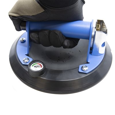 Tooltech Tile Lifting Suction Pump With Gauge - 8" Cup