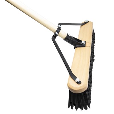 Tooltech Indoor/Outdoor Push Broom /w Brace