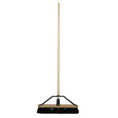 Tooltech Indoor/Outdoor Push Broom /w Brace