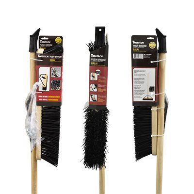 Tooltech Indoor/Outdoor Push Broom /w Brace