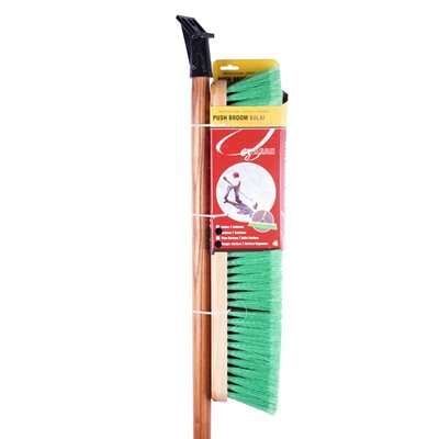 Tooltech Indoor/Outdoor Push Broom /w Brace