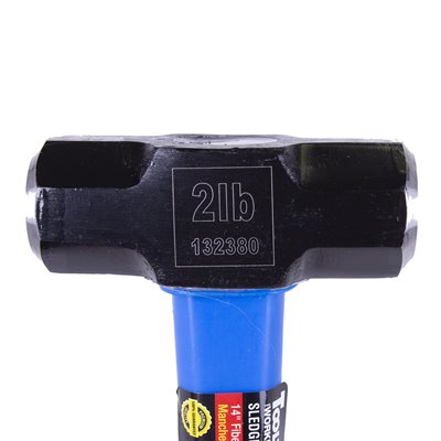 Tooltech 14" Fibreglass Handle 2lb Mini Sledge Hammer