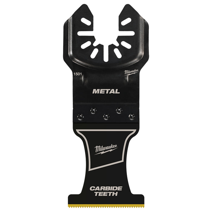 Milwaukee OPEN-LOK Carbide Metal Multi-Tool Blades (5 Pack) - 1-3/8"