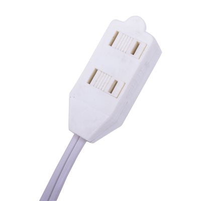 SPT-2 Indoor 16/2 Extension Cord 3-Tap White