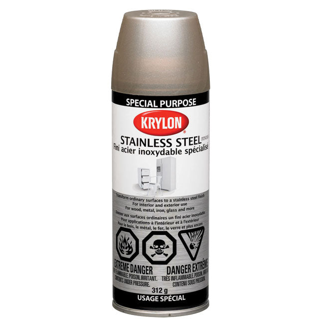 Krylon Stainless Steel Finish Spray Paint - 312g