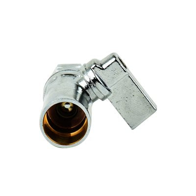 Sweat Quarter Turn Stop Valve - 1/2" Copper x 3/8" Compression