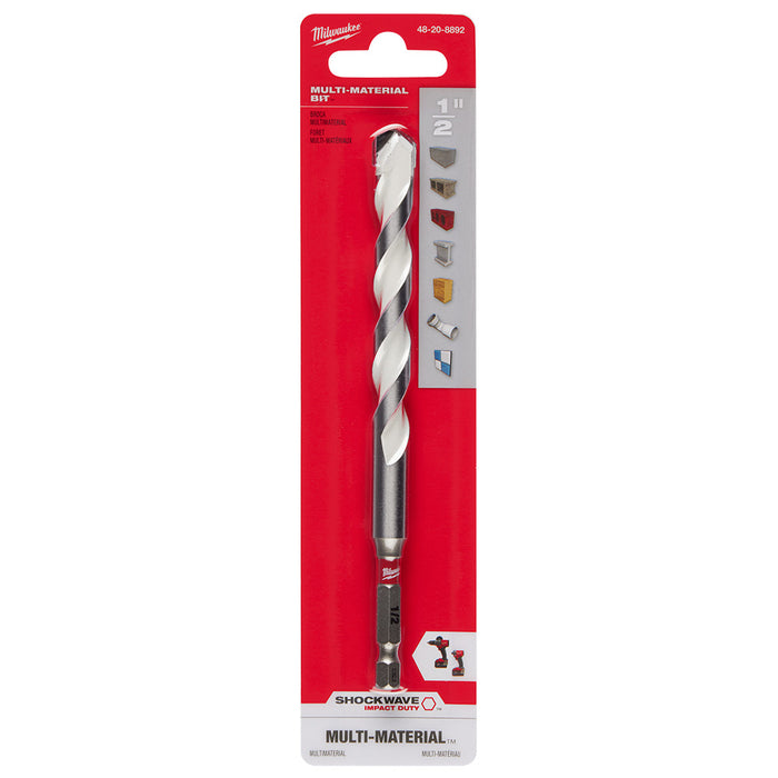 Milwaukee SHOCKWAVE Carbide Multi-Material Drill Bit