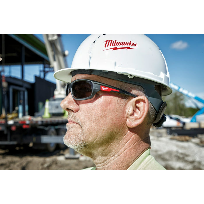 Milwaukee Tinted High Performance Safety Glasses Fog-Free Lenses