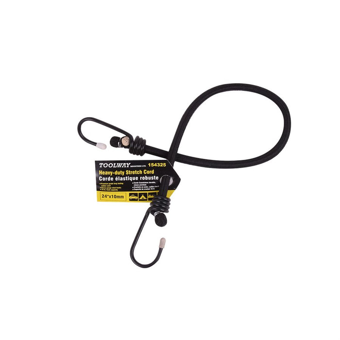 Black 10mm Bungee Cord