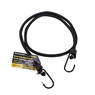 Black 10mm Bungee Cord