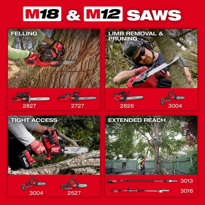 Milwaukee M18 FUEL™ Pole Saw w/ QUIK-LOK™ Kit