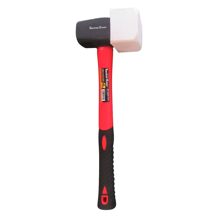 Tooltech 4lb White Rubber Mallet Sledge Hammer — Interline Wholesale ...