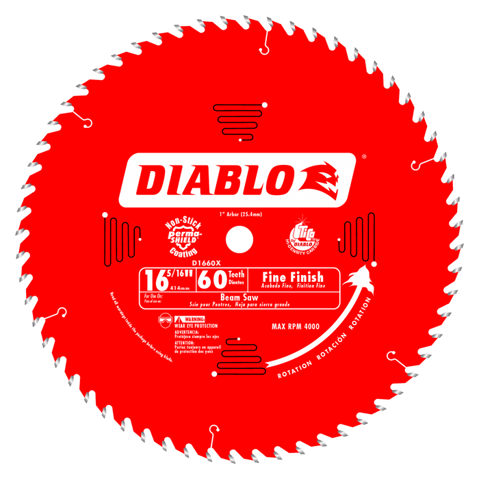 Diablo Fine Finish Saw Blade For Wood