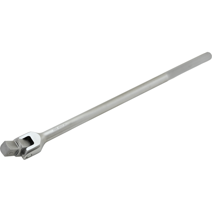 Gray Tools 1" Drive, Satin Chrome Finish Flex Handle Ratchet