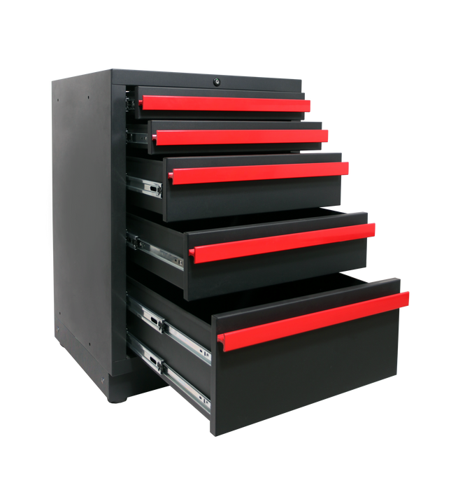 Crownwall PRO SERIES 9-Piece Full Configuration - Red Handles