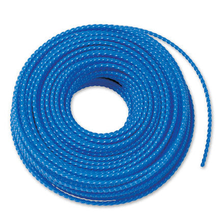DR Premium 175mil Blue Spiral Trimmer Cord (80ft Spool)