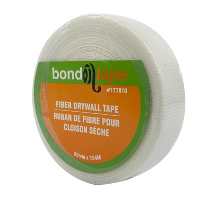 Bond-n-Tape Drywall Fiber Mesh Tape - 50mm x 154m