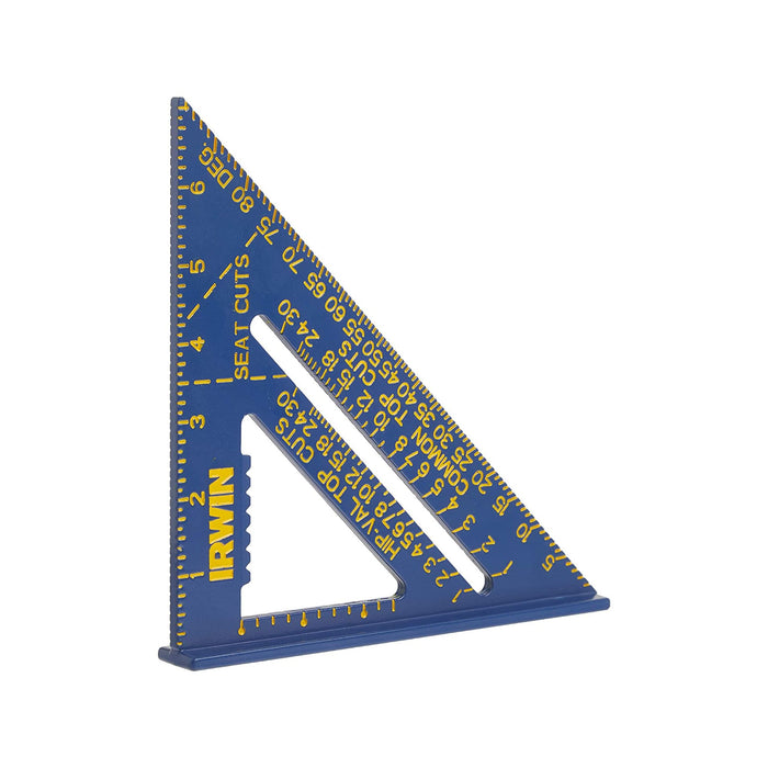 Irwin Hi-Contrast Aluminum Rafter Square - 7"