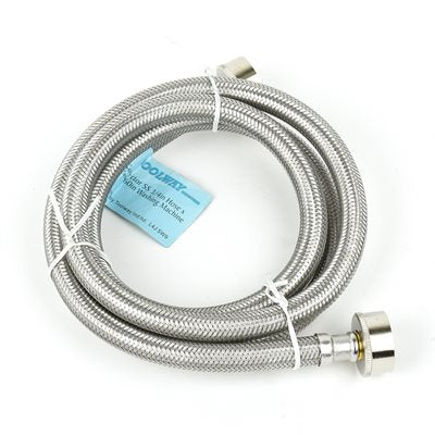 Stainless Steel Washing Machine Flex Connector 3/4" Hose x 3/4" Hose