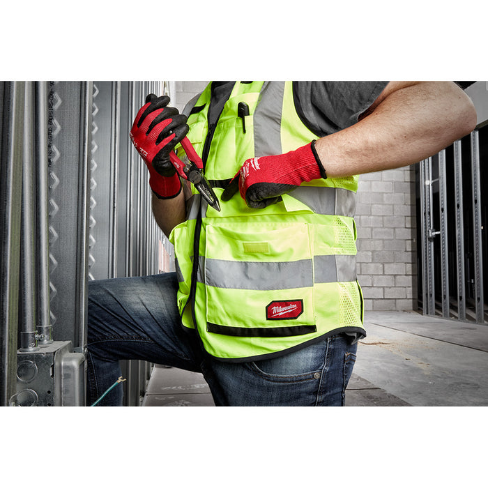 Milwaukee High Visibility Yellow Performance Safety Vest (CSA)