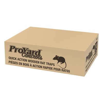 ProYard Quick Action Wooden Rat Trap