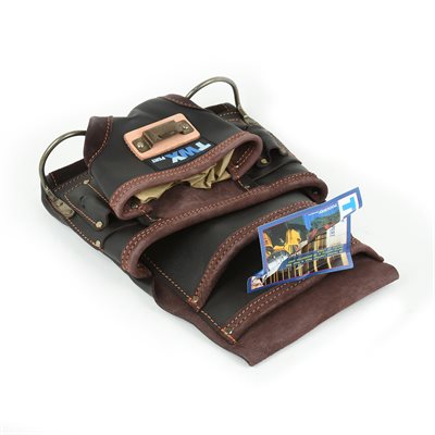 Heavy Duty Oil Tanned Leather Tool Bag