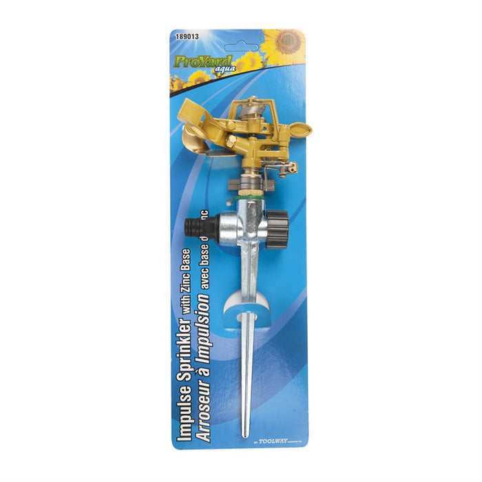 ProYard Impulse Lawn Sprinkler Stake - 85ft Radius