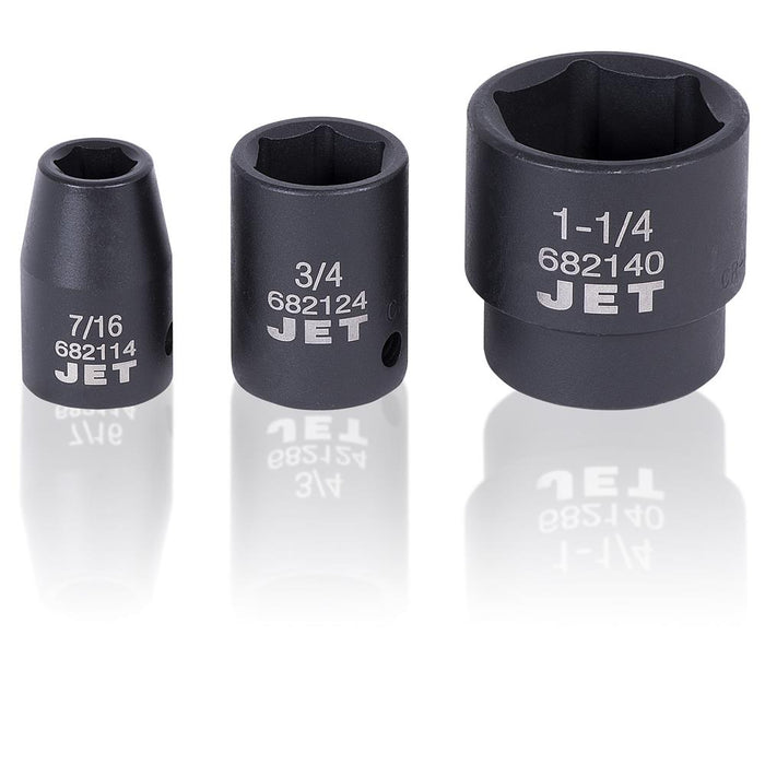Jet 13 pc. 1/2" Drive 6-point SAE Impact Socket Set