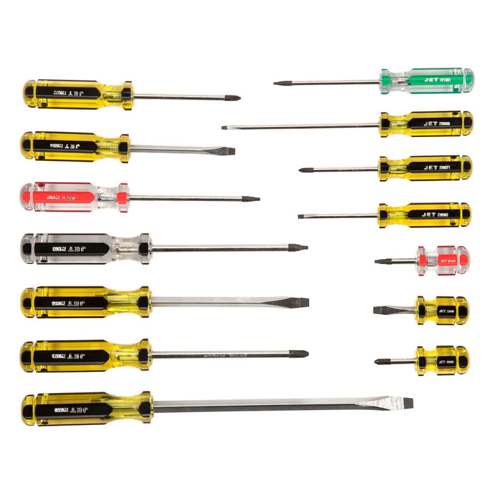 Jet 14 pc. Jumbo Handle Screwdriver Set
