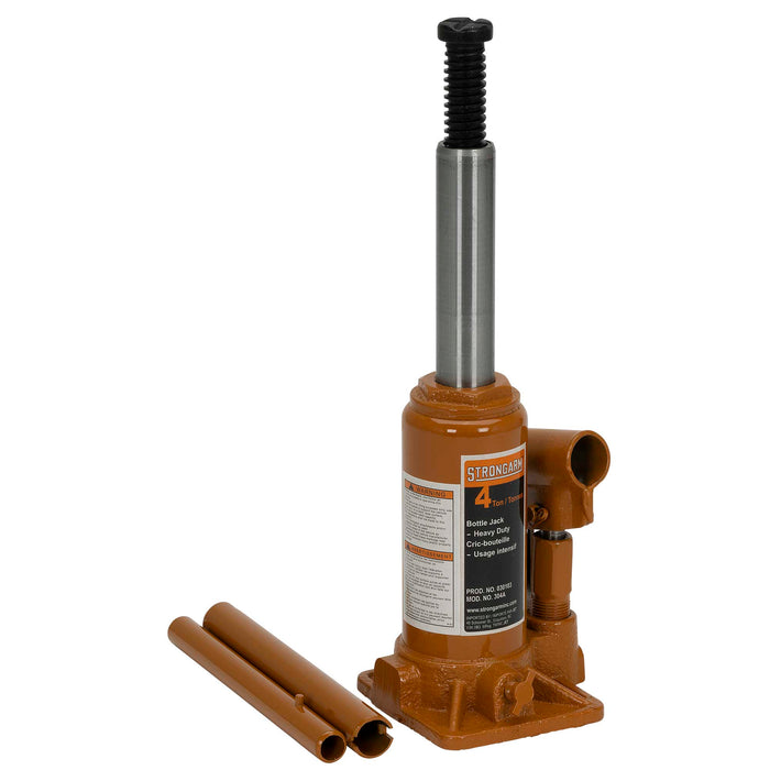StrongArm Heavy Duty Bottle Jack - 4 Ton