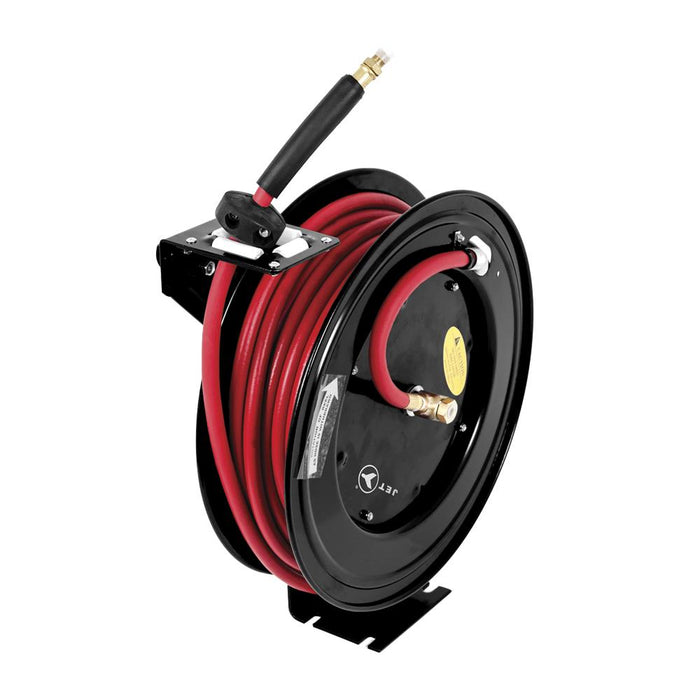 Jet 3/8" x 50ft Retractable Air Hose Reel