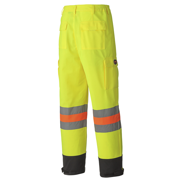 Pioneer Hi-Viz Yellow MTQ Approved Tricot Polyester Breathable Traffic Safety Pants