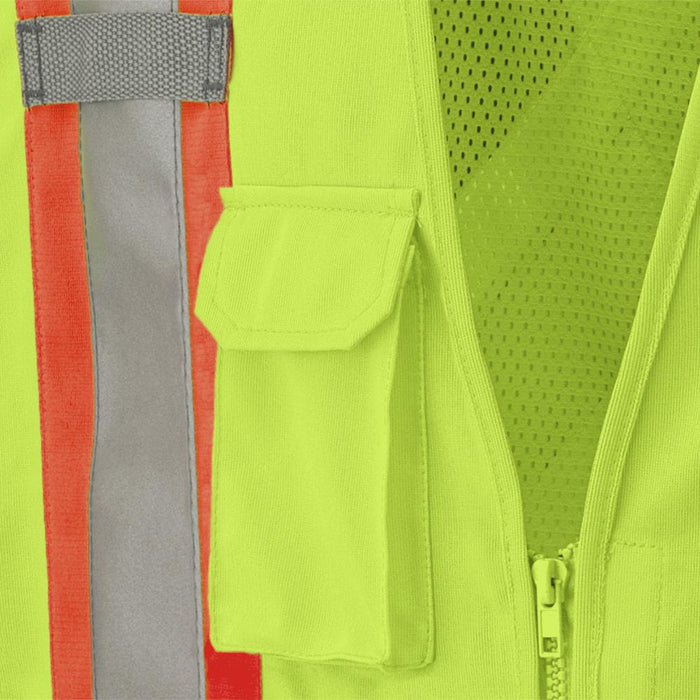 Pioneer Mesh Back Tear-Away Hi-Vis Safety Vest